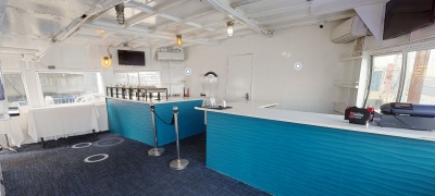 New York Yacht 81 galley - catered charter